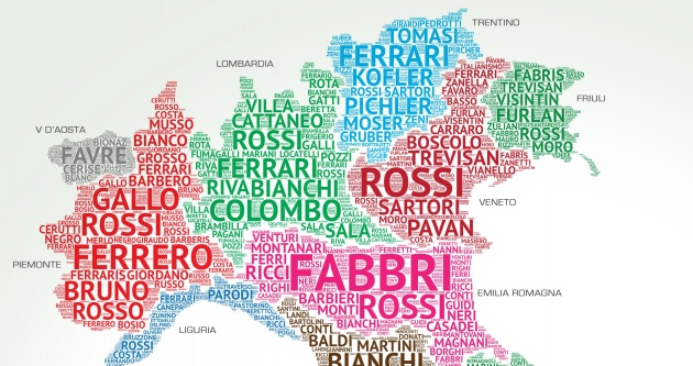 Ecco i cognomi più diffusi in Italia, Inghilterra, Germania, Francia e Spagna