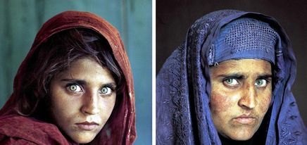 Sharbat Gula, la ragazza simbolo della guerra afgana salvata dall’Italia