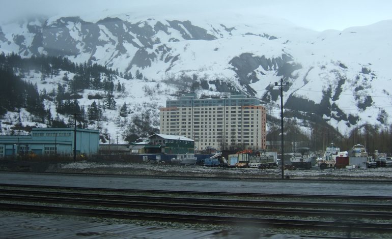 La “città” di Whittier, Alaska