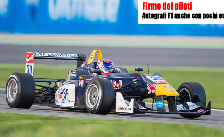 Ecco come ricevere le card autografate dai piloti di F1